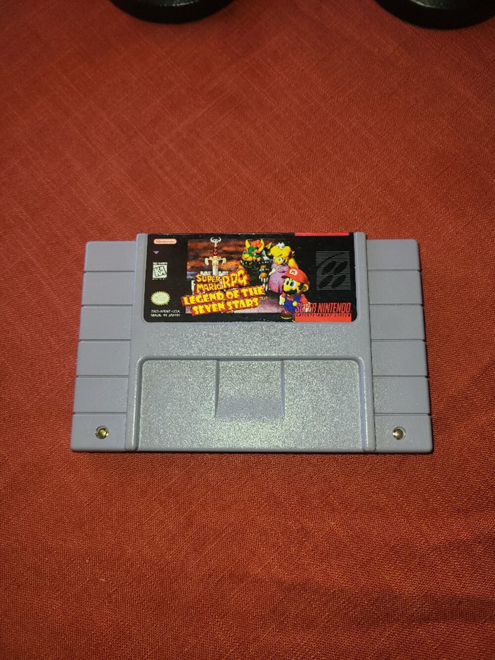 SUPER MARIO RPG LEGEND OF THE SEVEN STARS SUPER NINTENDO 1992 Japan Untested